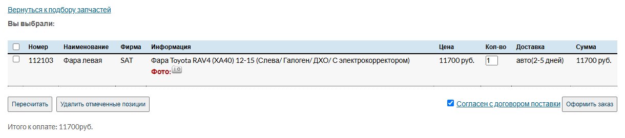 Корзина